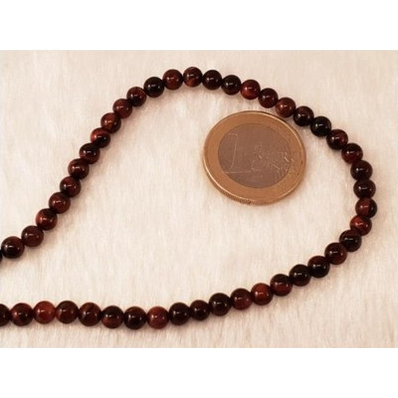 rote Tigeraugekette 4mm