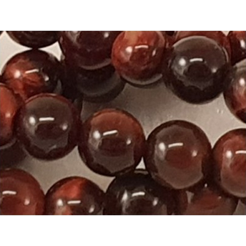 rote Tigeraugekette 4mm