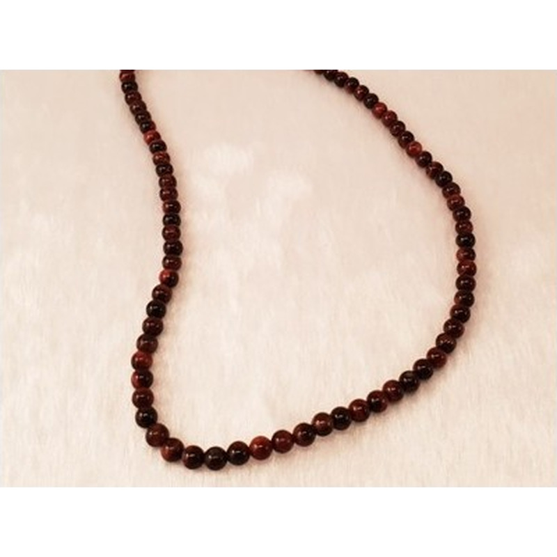 rote Tigeraugekette 4mm