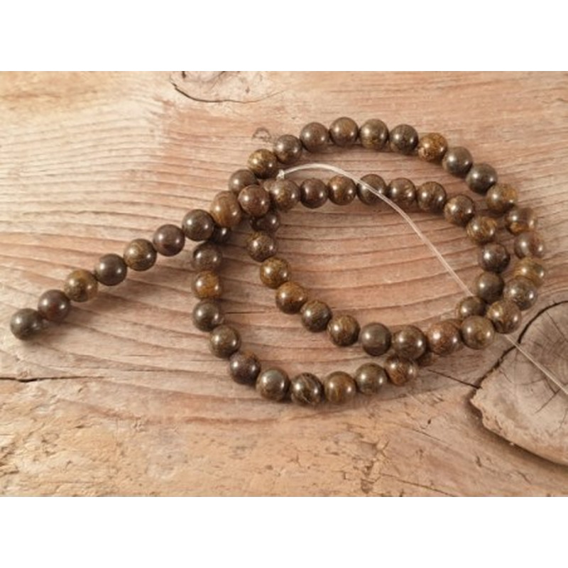 Bronzitkette 6mm