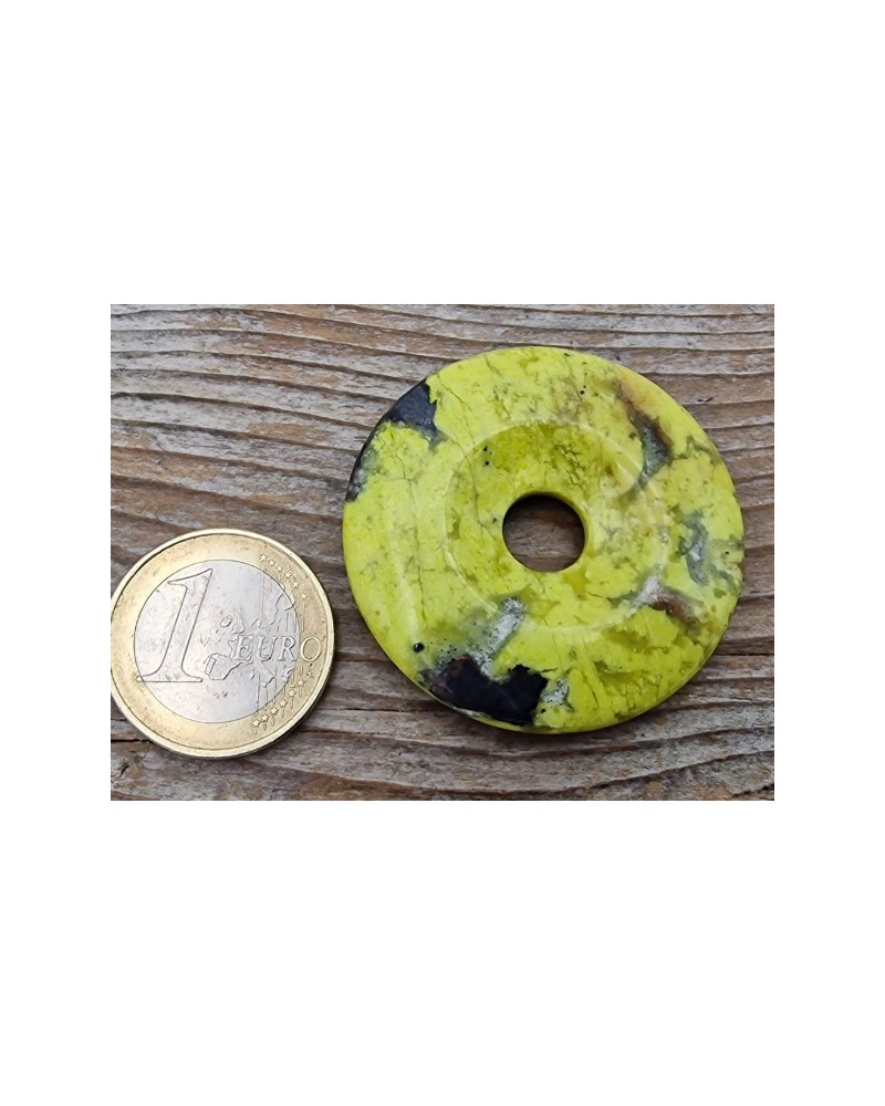 Lizarditdonut (Norwegische Jade) 40mm, echte RARITÄT