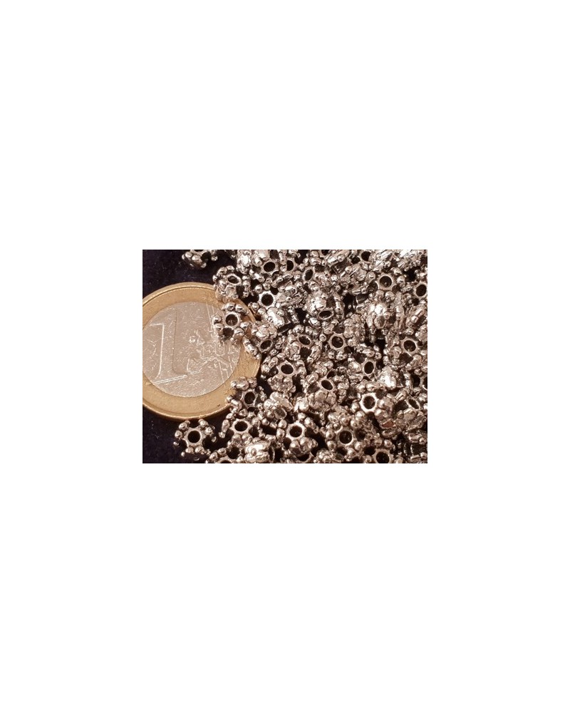 Zwischenteil, Scheibe 6.5x4mm, Metall Tibet Style