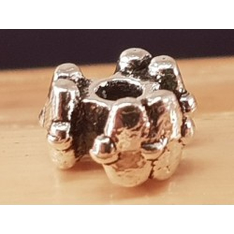 Zwischenteil, Scheibe 6.5x4mm, Metall Tibet Style 2