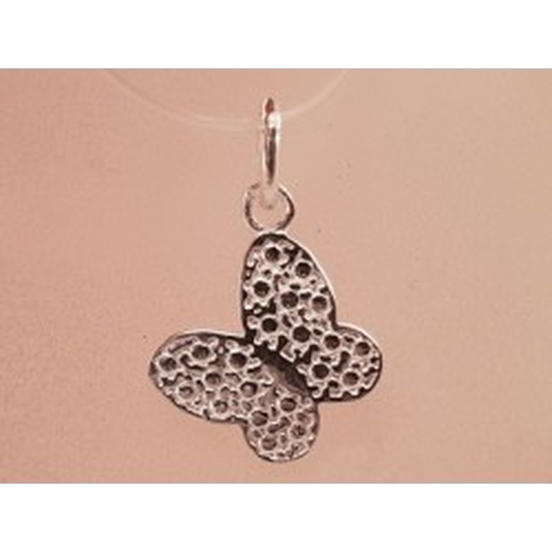 Charm Schmetterling 11mm, 925 Silber