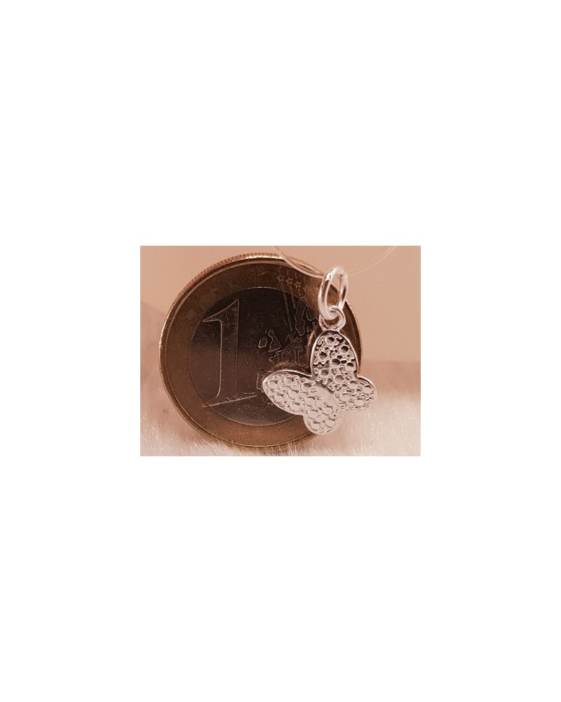 Charm Schmetterling 11mm, 925 Silber