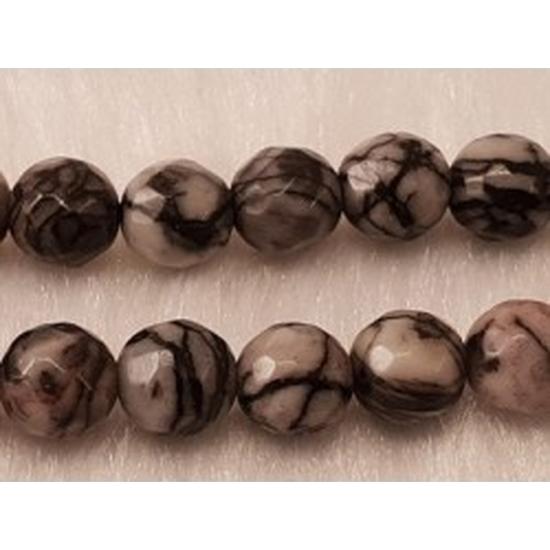 Picasso Jaspis Kette facettiert 6mm