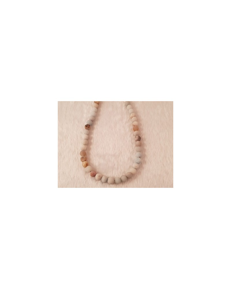 Amazonitkette matt 8mm