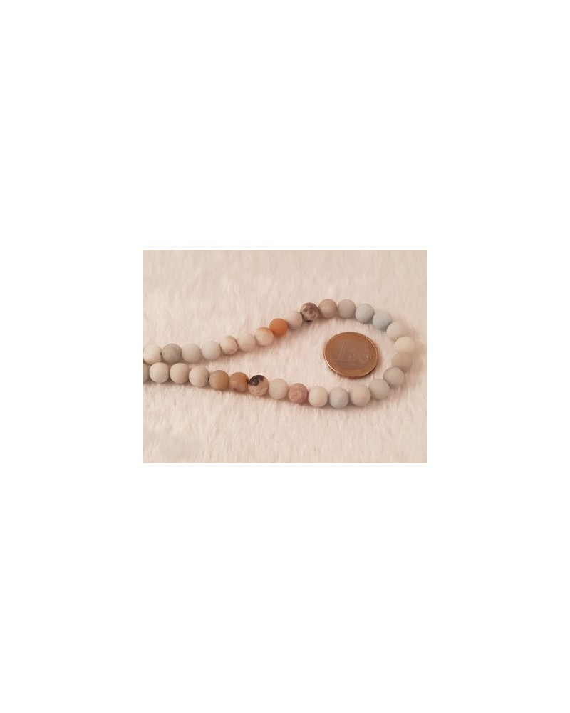 Amazonitkette matt 8mm