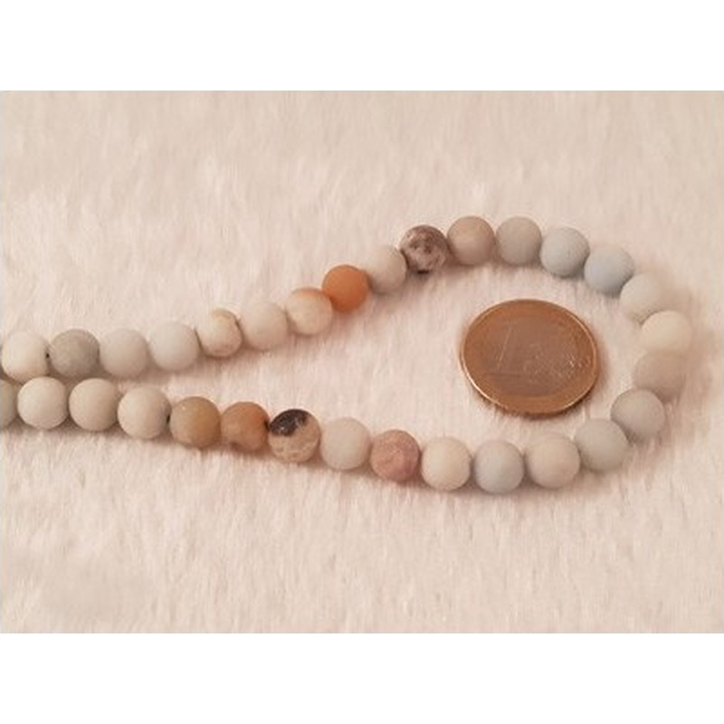 Amazonitkette matt 8mm