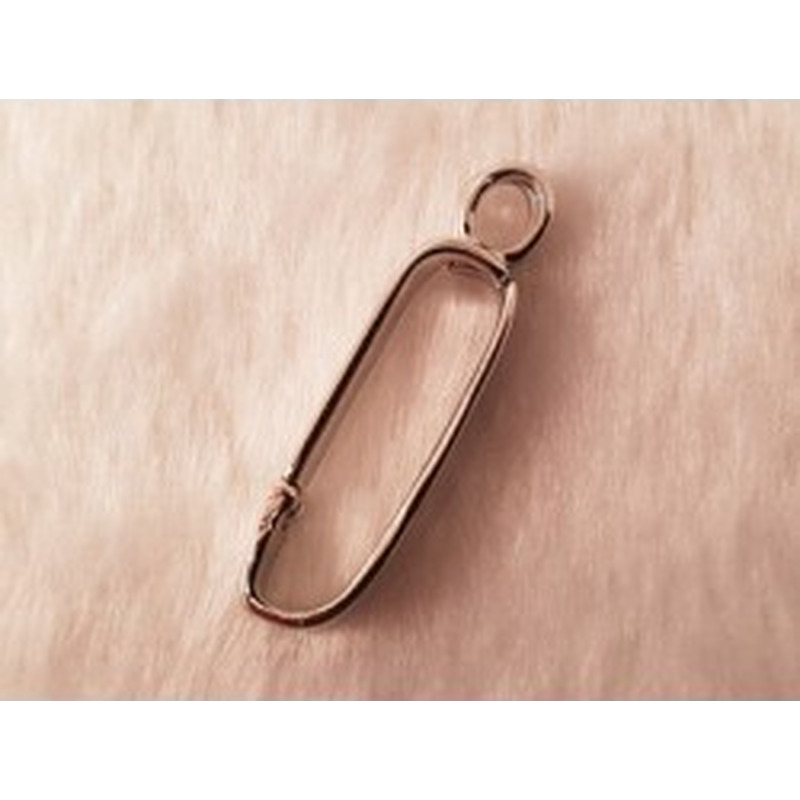 Donuthalter, Metall rhodiumfarben 2