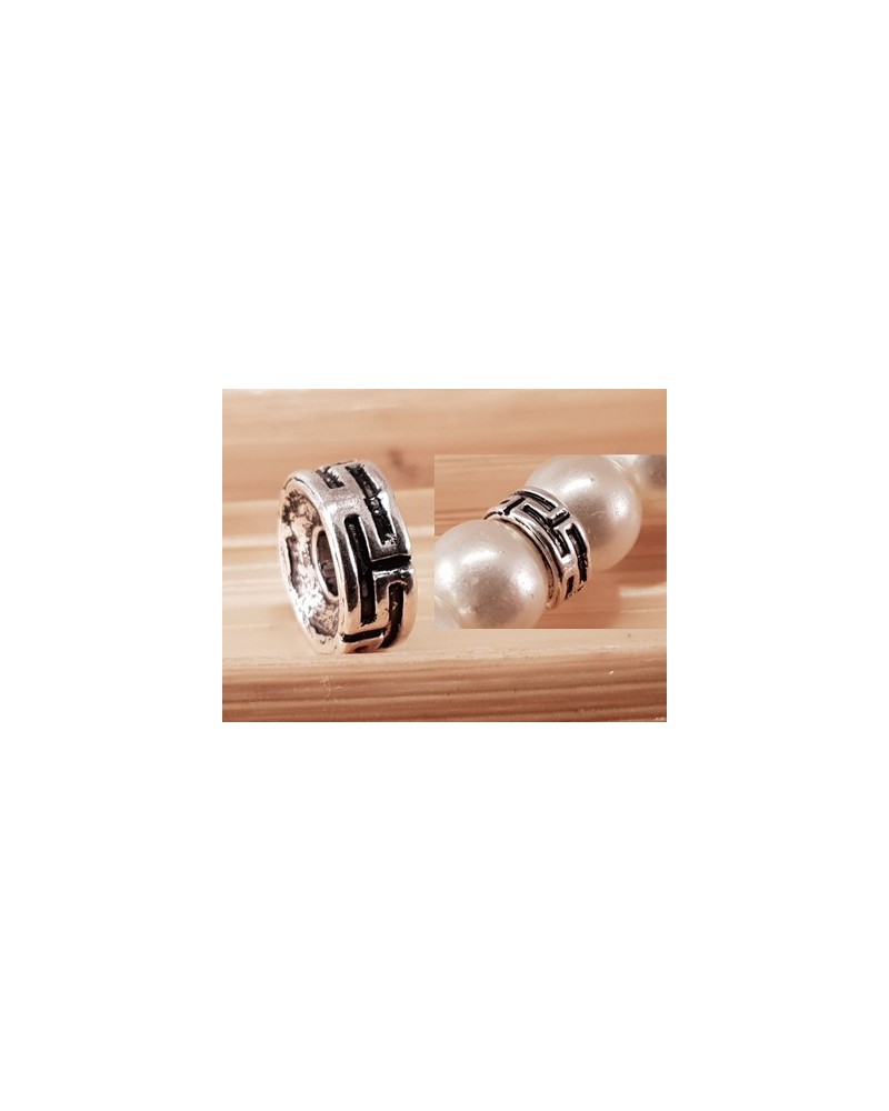 Zwischenteil, Scheibe 7.5x3mm, Metall Tibet Style
