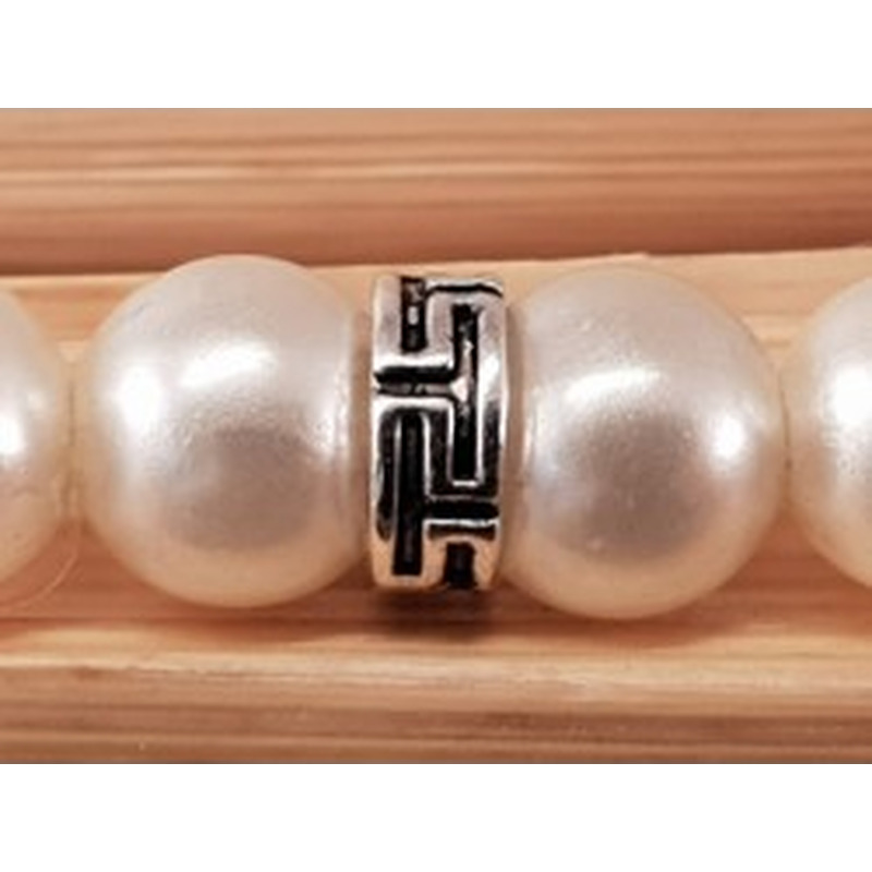 Zwischenteil, Scheibe 7.5x3mm, Metall Tibet Style 2