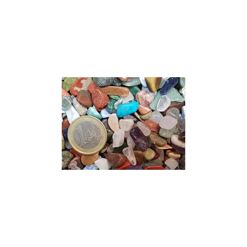1 kg Trommelstein XS MIX (ca.800-1200 Stk)