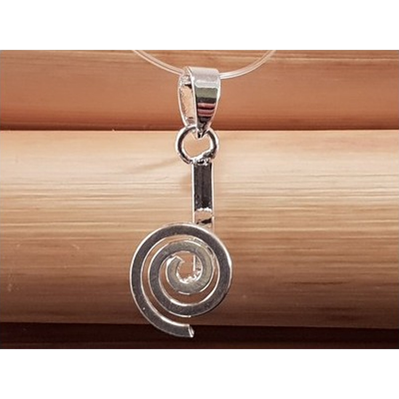 Donuthalter 24mm, Messing versilbert