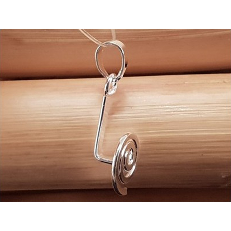 Donuthalter 24mm, Messing versilbert