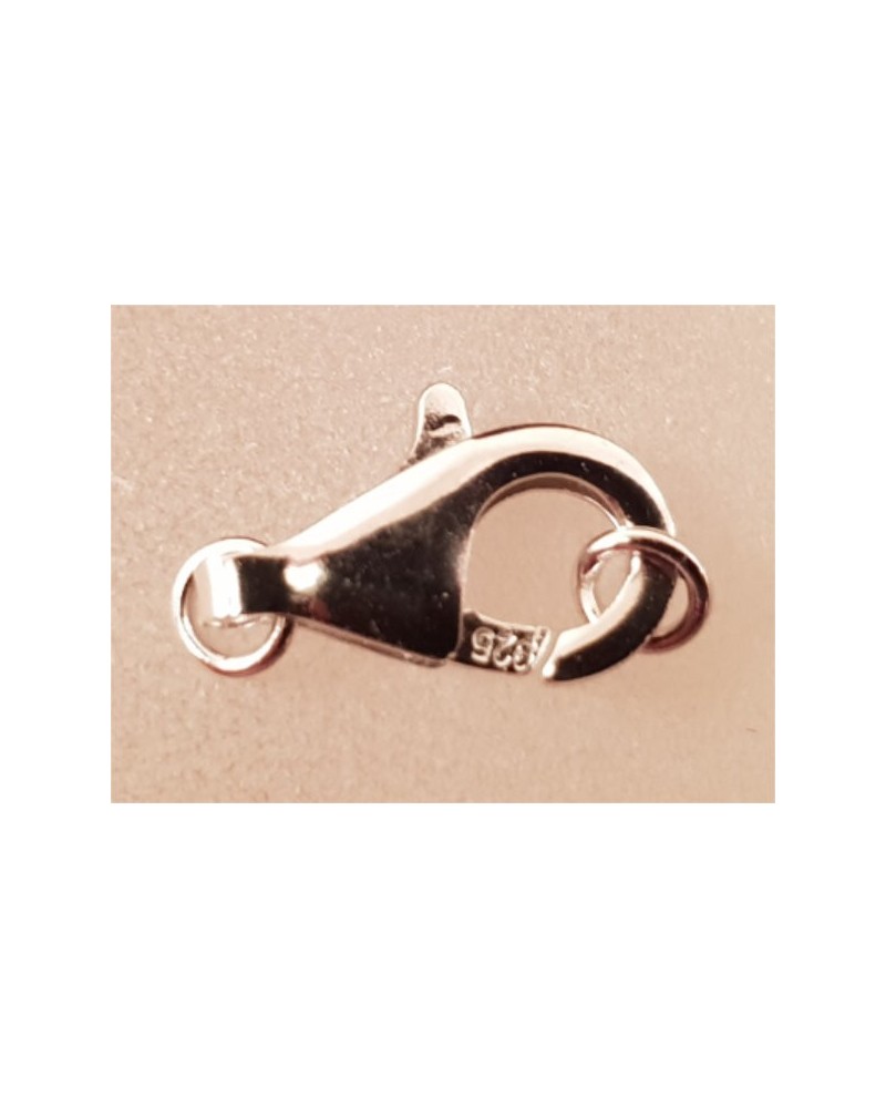 Schliesse 13mm, 925 Silber rhodiniert
