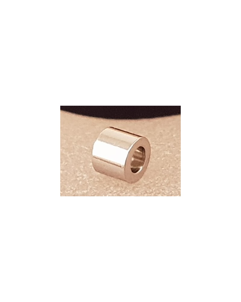Zwischenteil, Zylinder 3x2mm, Edelstahl