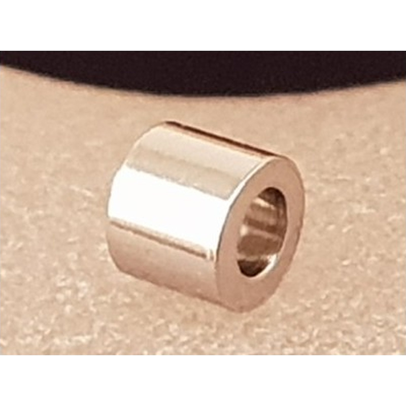 Zwischenteil, Zylinder 3x2mm, Edelstahl