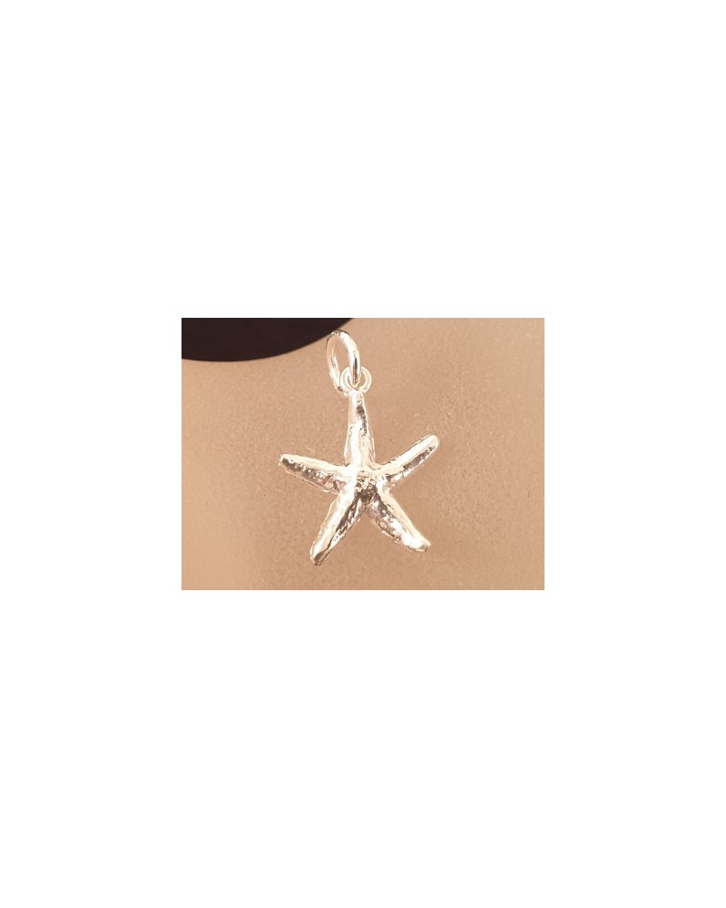 Charm Blume 16mm, 925 Silber