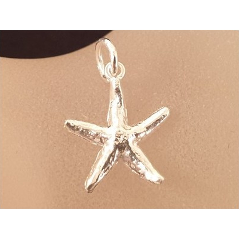 Charm Blume 16mm, 925 Silber