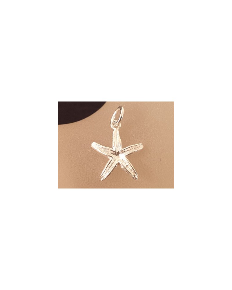 Charm Blume 16mm, 925 Silber