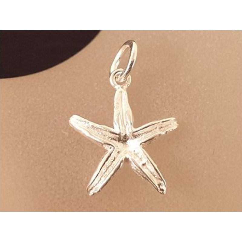 Charm Blume 16mm, 925 Silber