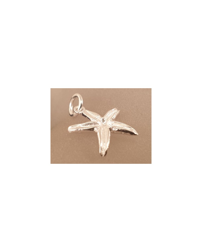 Charm Blume 16mm, 925 Silber