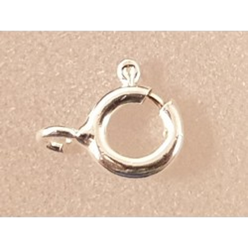 Federring 6mm, 925 Silber
