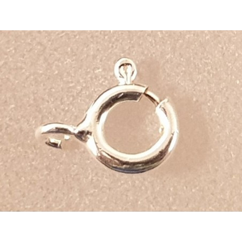 Federring 6mm, 925 Silber