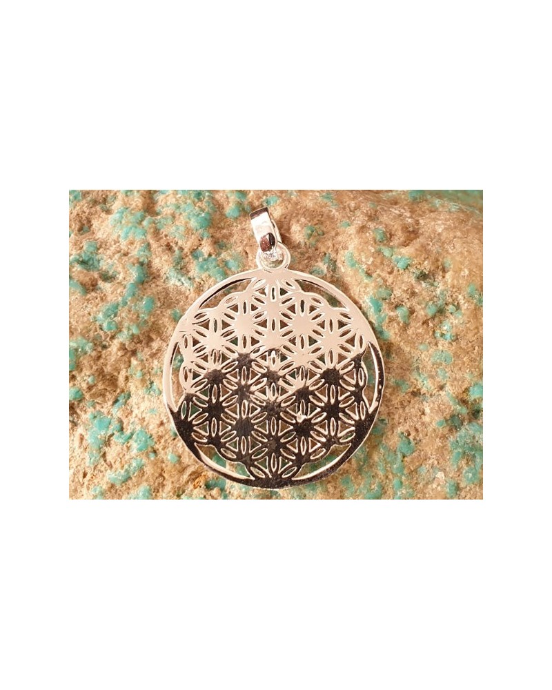 Blume des Lebens 30mm, 925 Silber