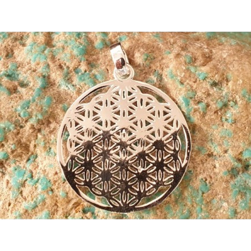 Blume des Lebens 30mm, 925 Silber