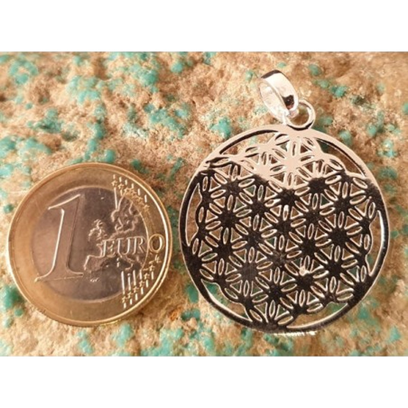 Blume des Lebens 30mm, 925 Silber