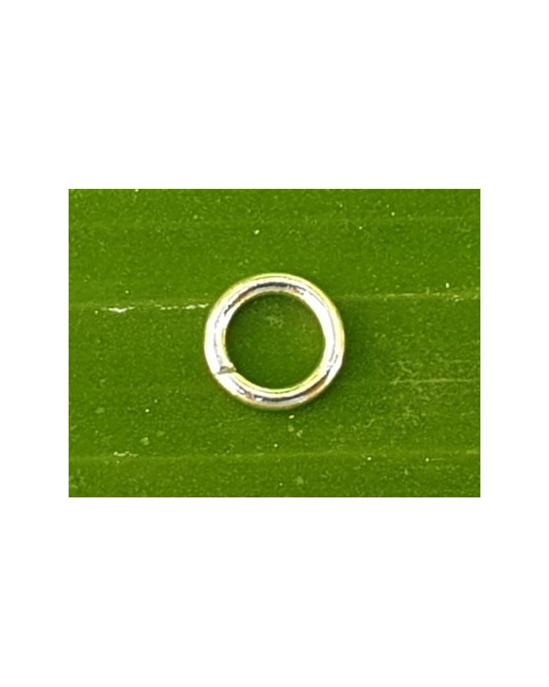 Ring 4mm, geschlossen, 925 Silber