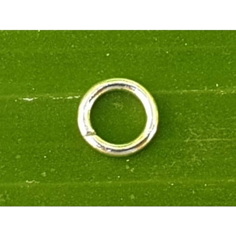 Ring 4mm, geschlossen, 925 Silber