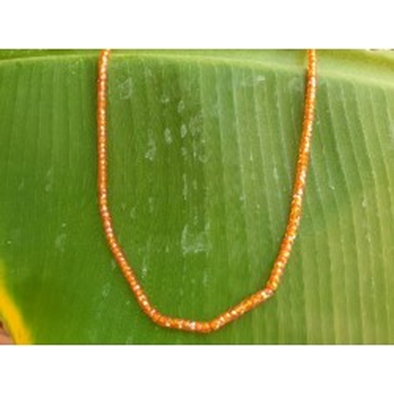 Zirkonkette-stark funkelnd-facettiert 3x2mm 2