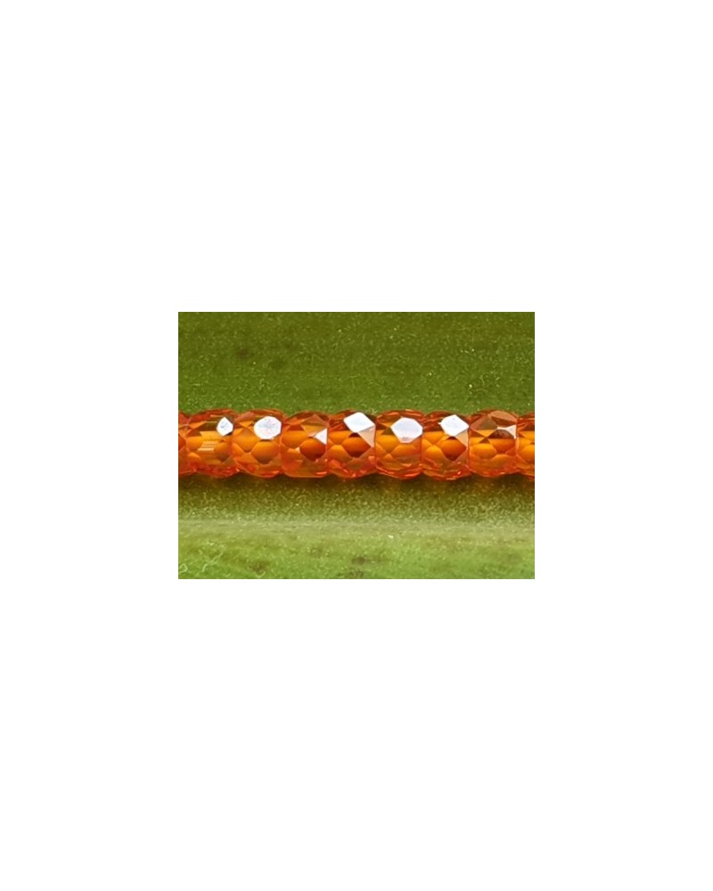 Zirkonkette-stark funkelnd-facettiert 3x2mm