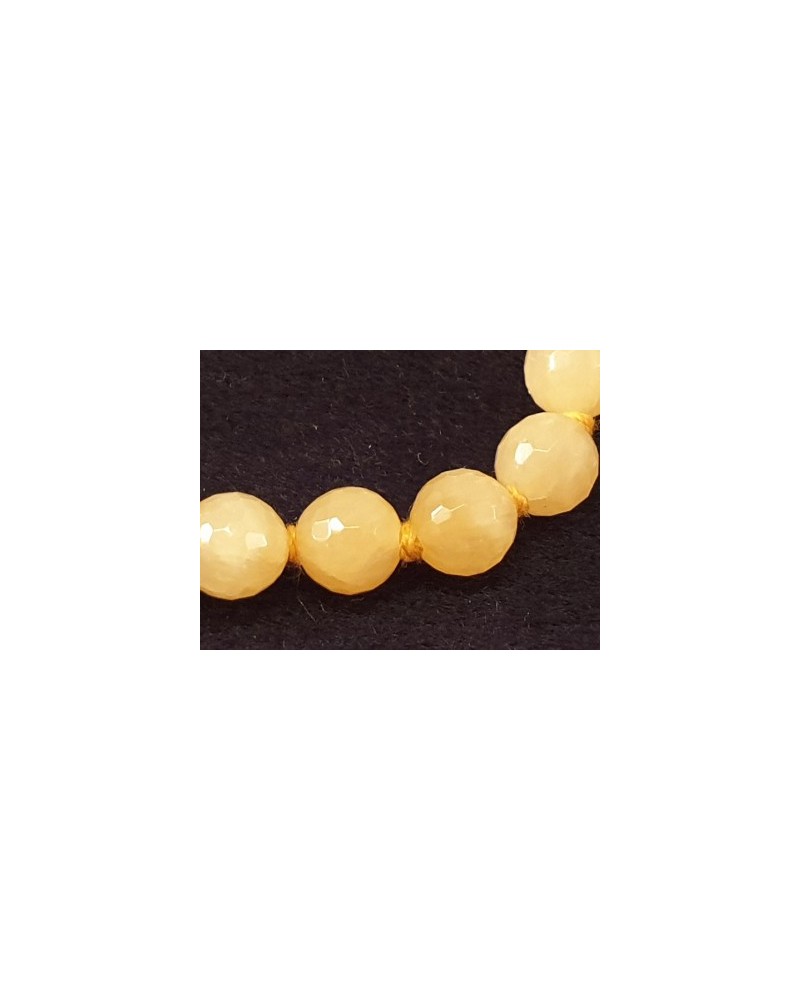 Calcitkette facettiert 8/48