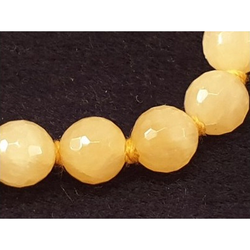Calcitkette facettiert 8/48