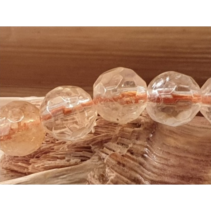 Zitrinkette (Citrin) facettiert 5mm