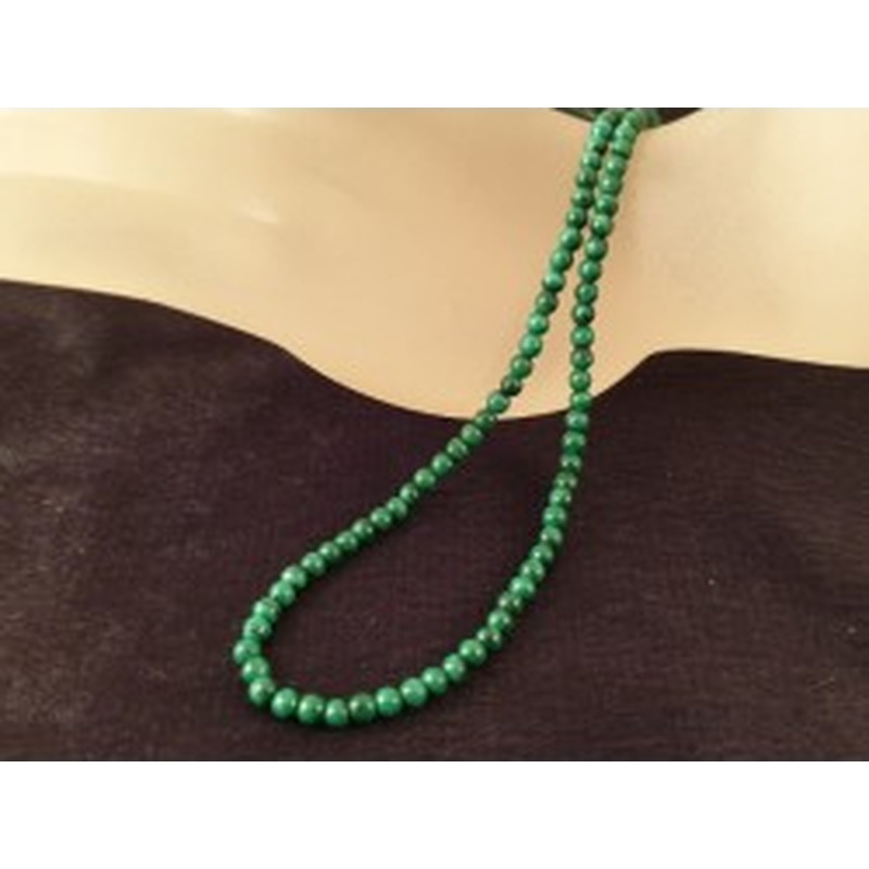 Malachitkette 4mm 2