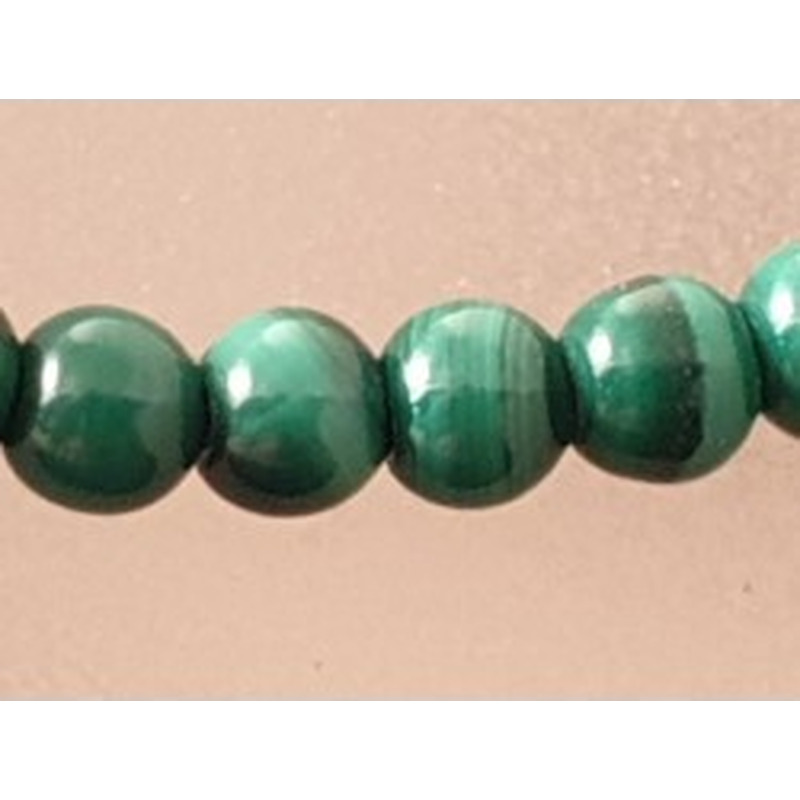 Malachitkette 4mm