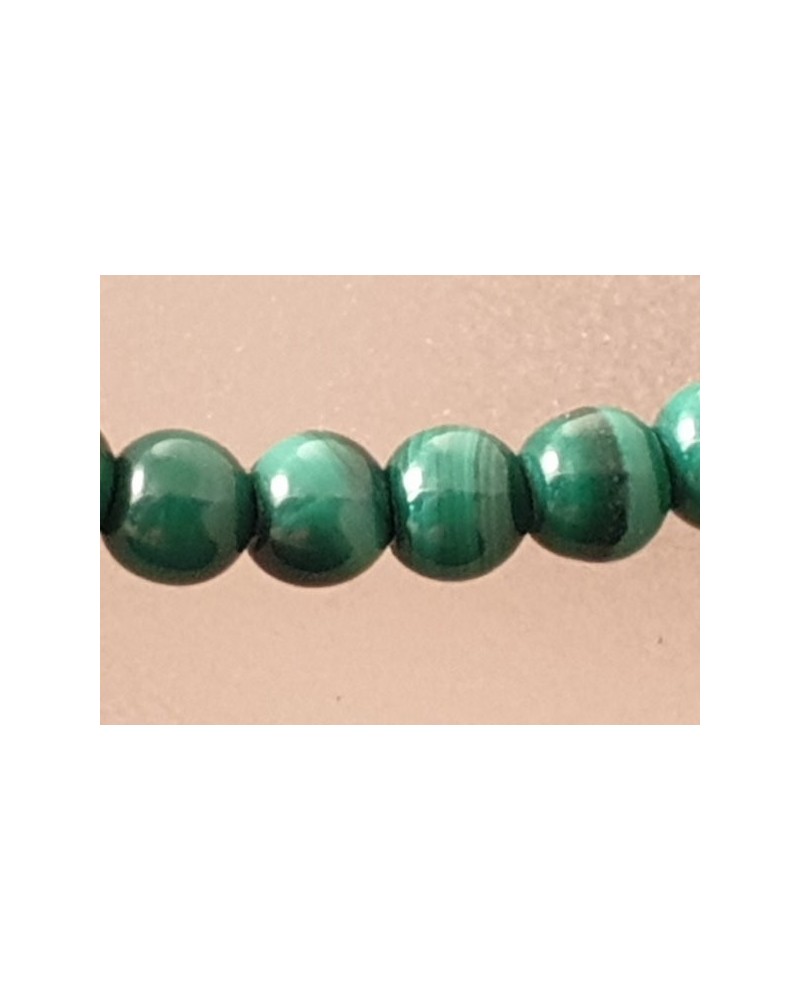 Malachitkette 4mm