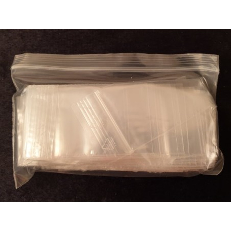 100 Stk. LDPE-Druckverschlussbeutel 40 x 60mm
