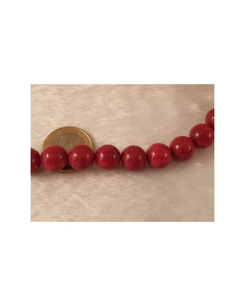 Schaumkoralle Kette 12mm