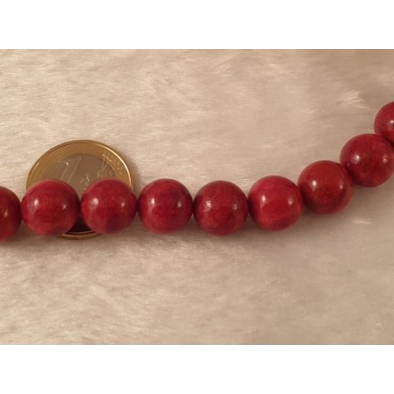Schaumkoralle Kette 12mm