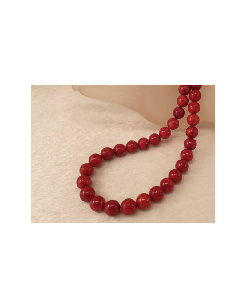 Schaumkoralle Kette 12mm