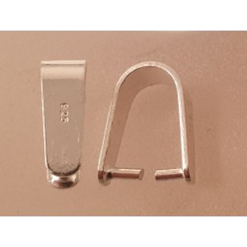 Steigbügel, Anhängeröse, 925 Silber