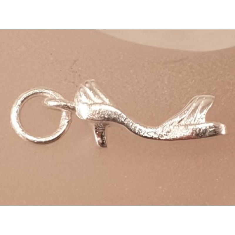 Charm Schuh 19mm, 925 Silber