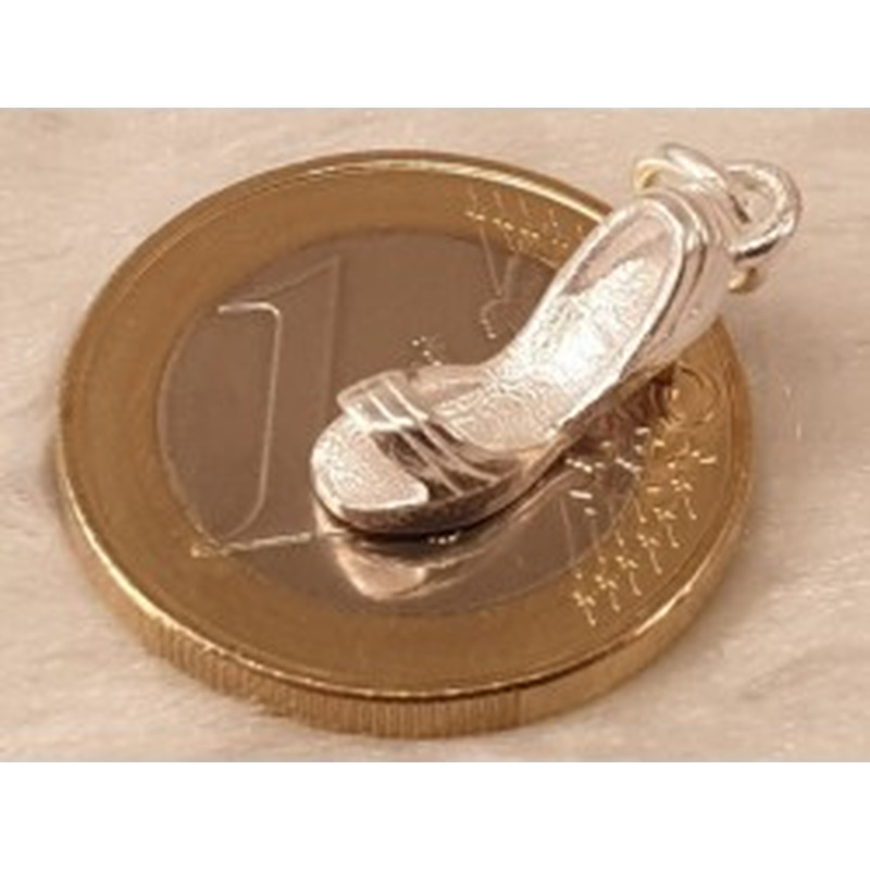 Charm Schuh 19mm, 925 Silber 2