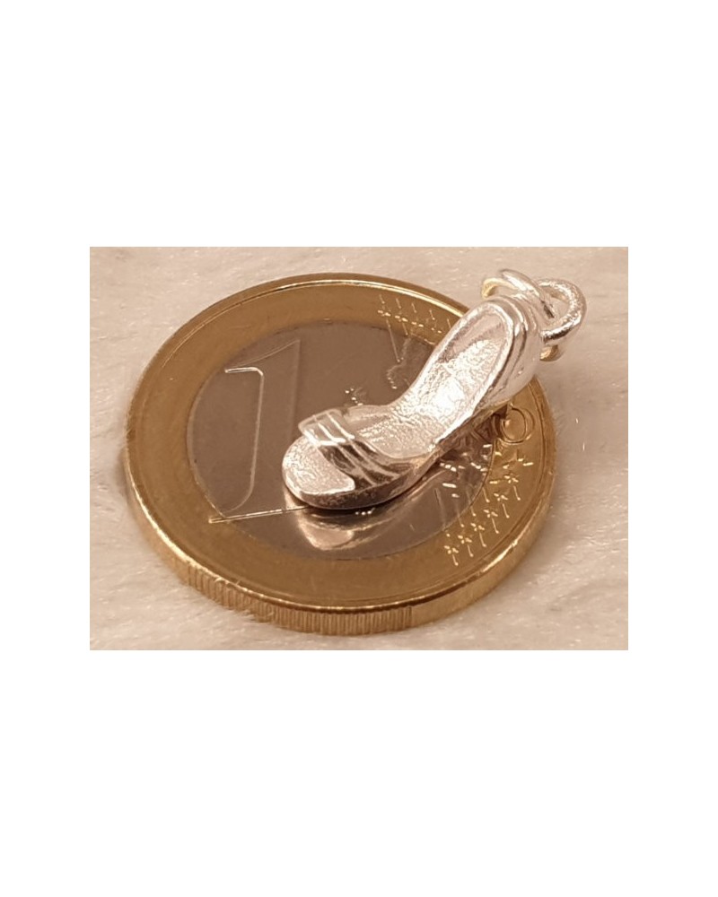 Charm Schuh 19mm, 925 Silber